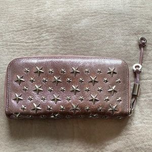 Jimmy Choo Pink Star Wallet